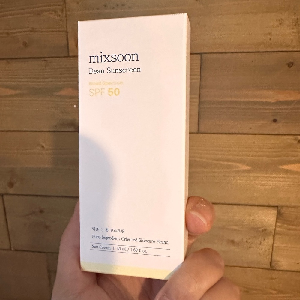 Mixsoon bean sunscreen